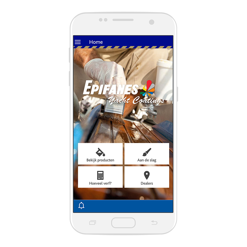 Epifanes App - Epifanes bootverf hulp voor iOS en Android