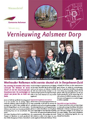 Gemeente Aalsmeer - Nieuwsbrief Aalsmeer Dorp