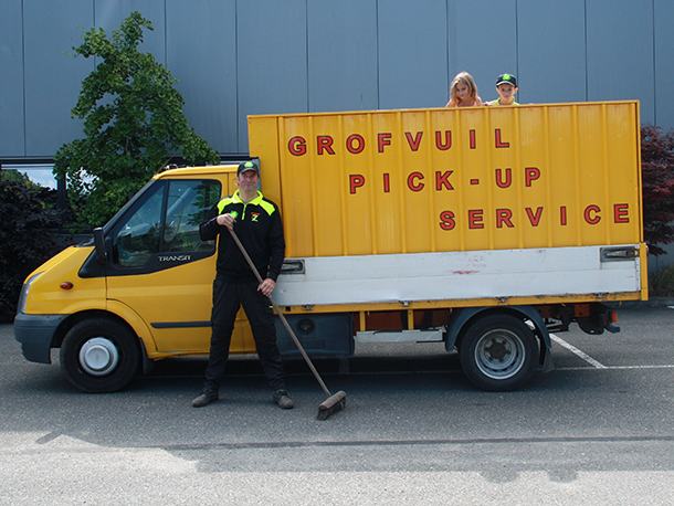 Grofvuil Pick-up Service - Webdesign