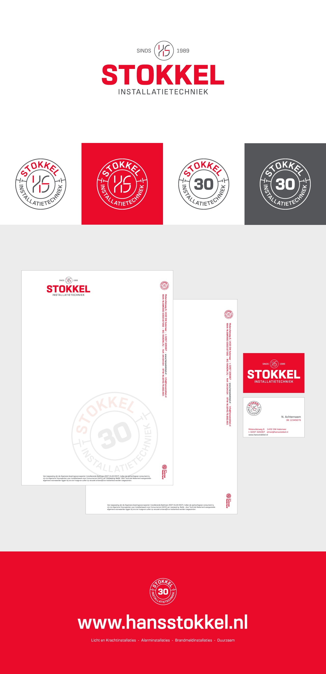 Stokkel Installatietechniek - Logo, correspondentieset en meer …